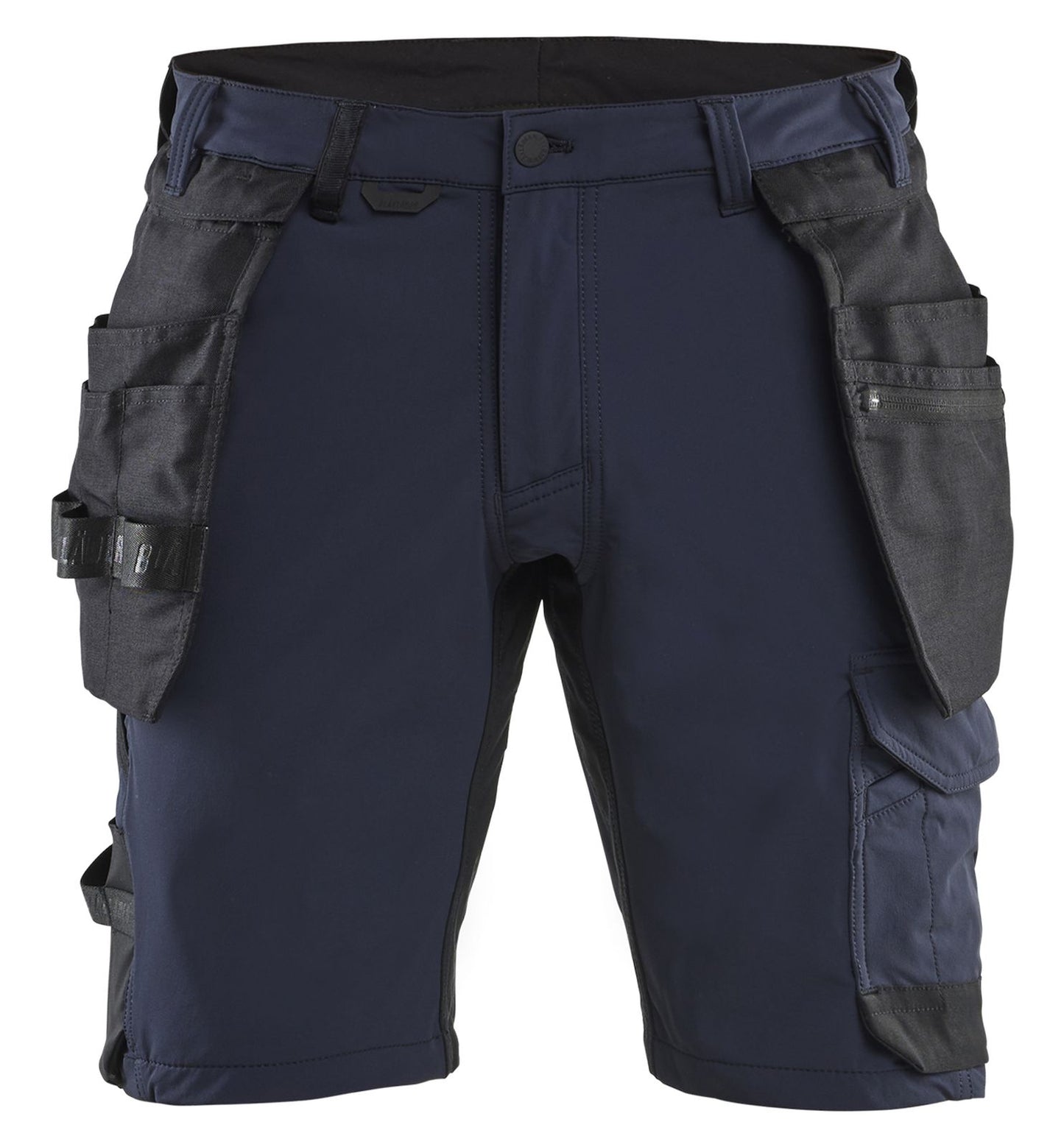Blaklader Ambacht 4-weg stretch korte werkbroeken 17021645 donker marineblauw-zwart(8699)