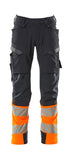 Mascot Accelerate Safe Broeken 19179-511 donker marineblauw-fluu oranje(01014)