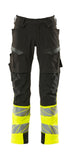 Mascot Accelerate Safe Broeken 19179-511 zwart-fluo geel(0917)