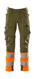 Mascot Accelerate Safe Broeken 19179-511 mosgroen-fluo oranje(3314)