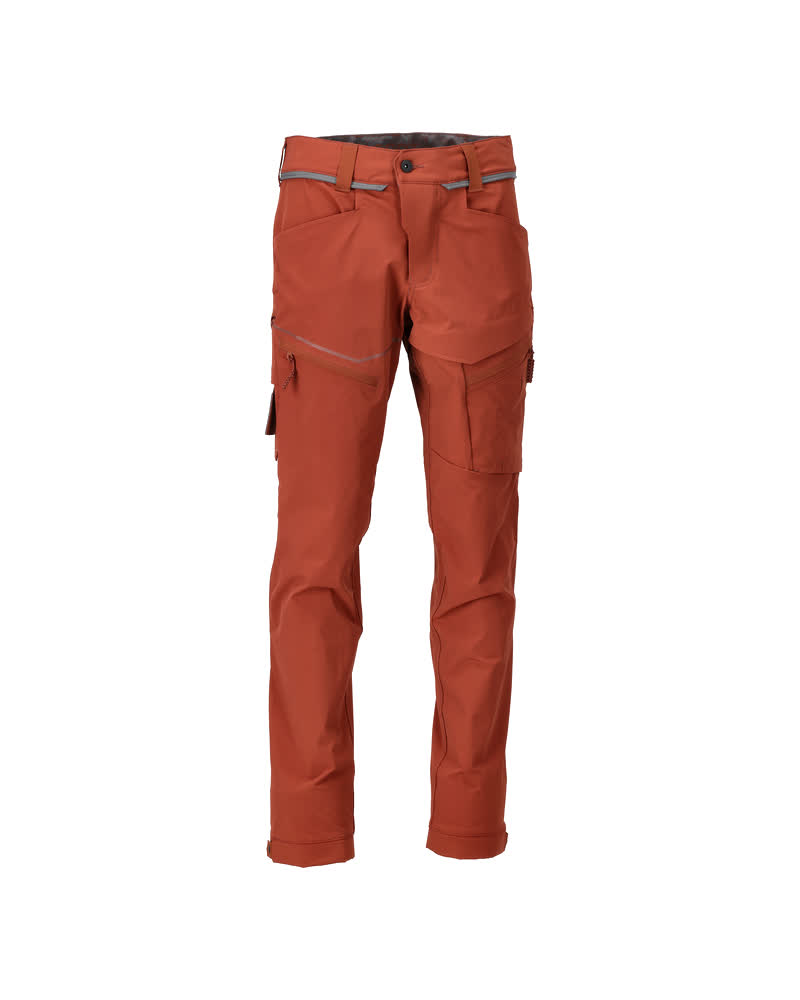 Mascot Customized Broek 22059-605 Functioneel Ultimate Stretch Waterafstotend Lichtgewicht herfstrood(24)