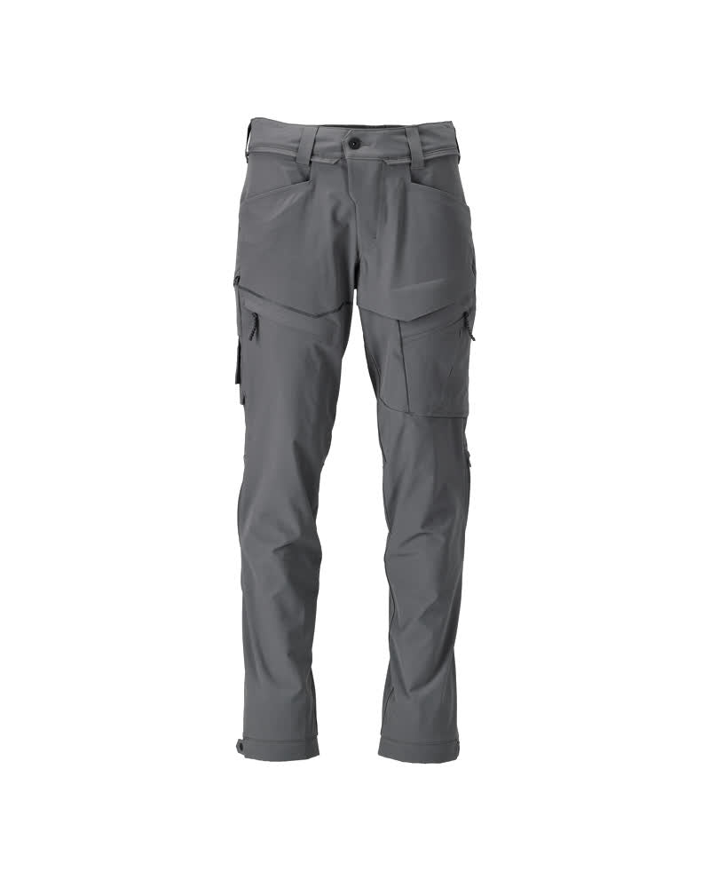 Mascot Customized Broek 22059-605 Functioneel Ultimate Stretch Waterafstotend Lichtgewicht steengrijs(89)