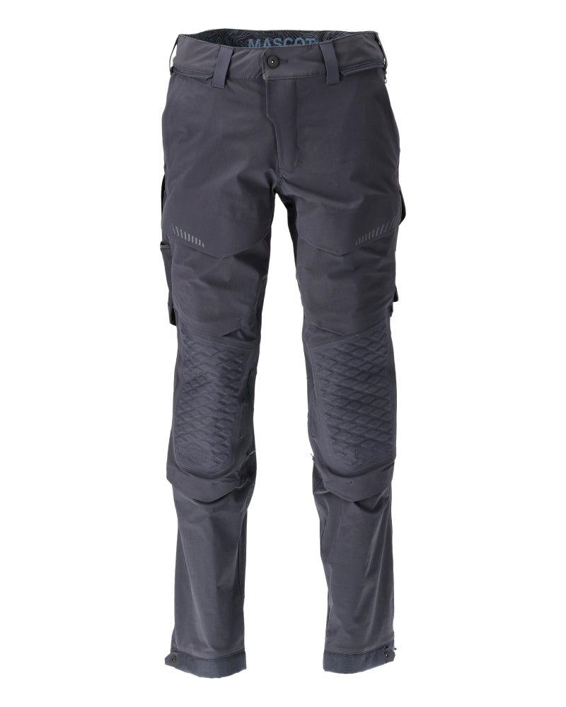 Mascot Customized Broek met kniezakken 22279-605 donker marineblauw(010)