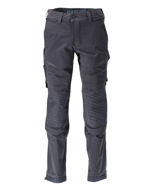 Mascot Customized Broek met kniezakken 22279-605 donker marineblauw(010)