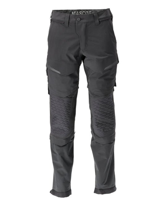 Mascot Customized Broek met kniezakken 22279-605 zwart(09)