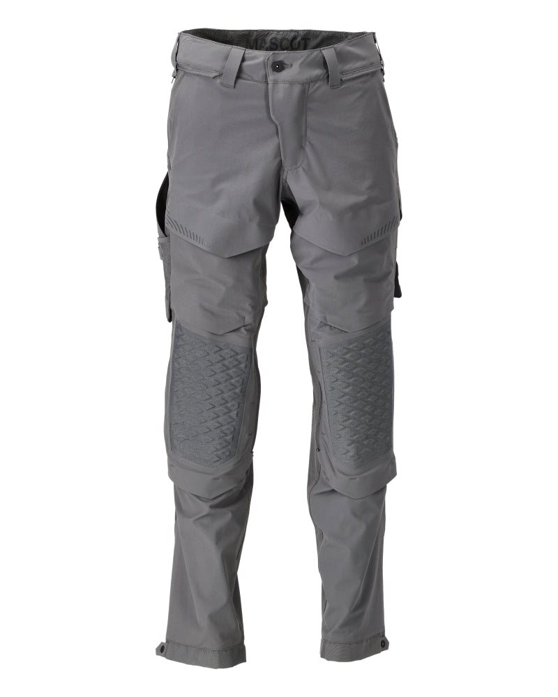Mascot Customized Broek met kniezakken 22279-605 steengrijs(89)