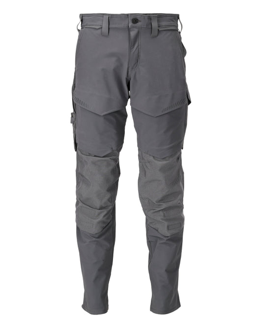 Mascot Customized Broek met kniezakken 22379-311 steengrijs(89)