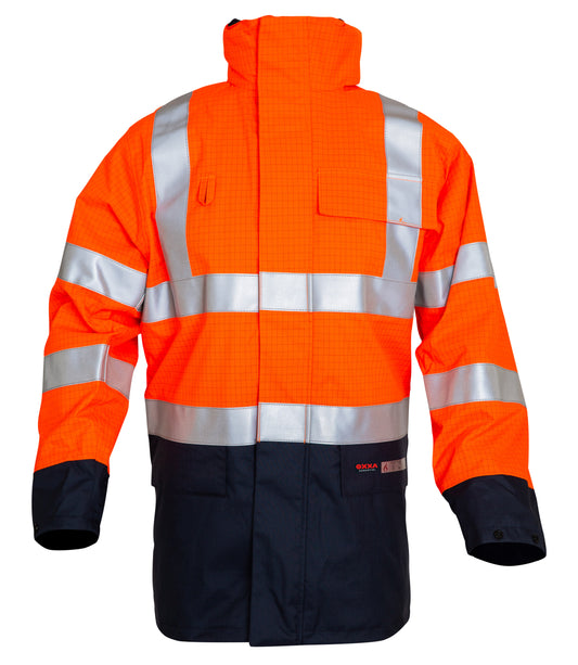 OXXA Essential Jassen Magoma 2664 Multinorm Uitneembare voering fluo oranje-marine