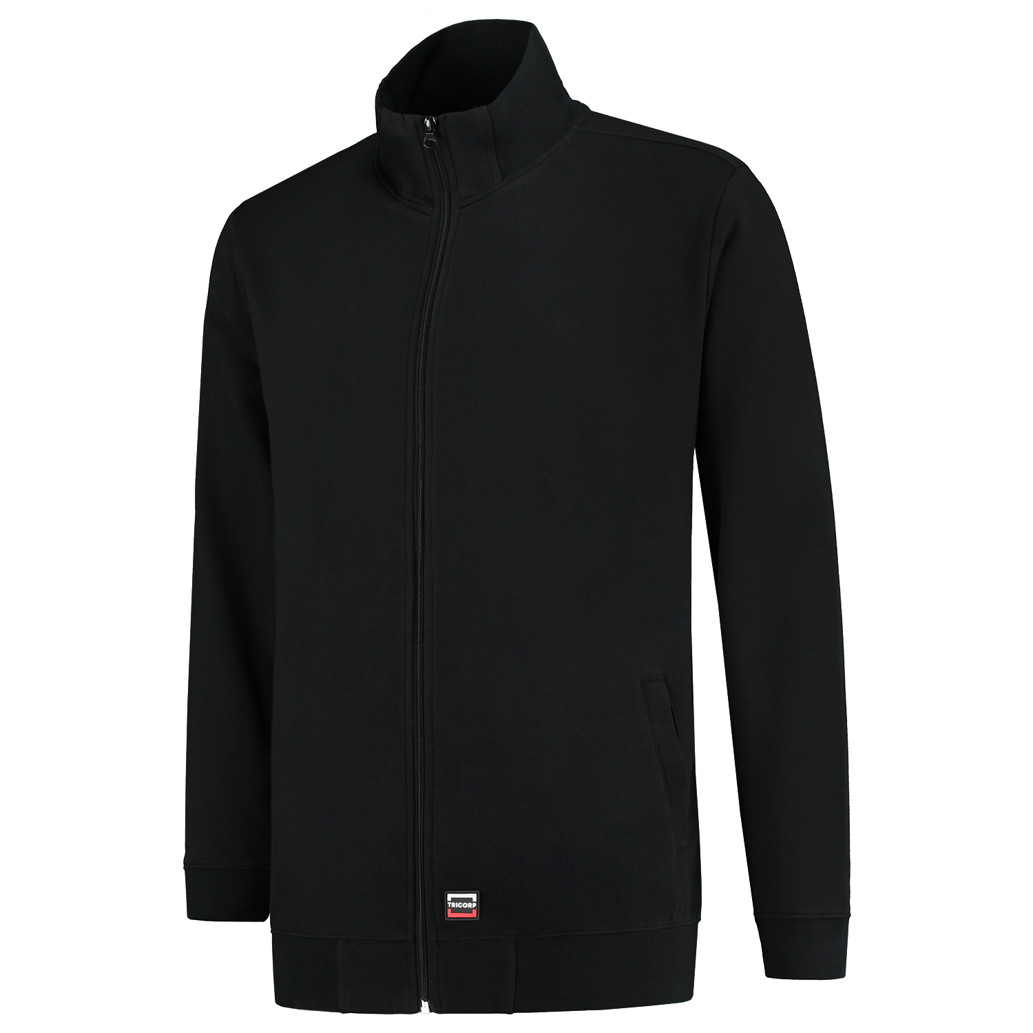 Tricorp 60 graden Sweatvest 301017 unisex middernacht zwart(midnightblack)