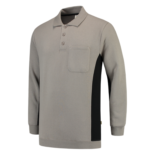 Tricorp Workwear Polosweaters 302001-TS2000 grijs-zwart(greyblack)