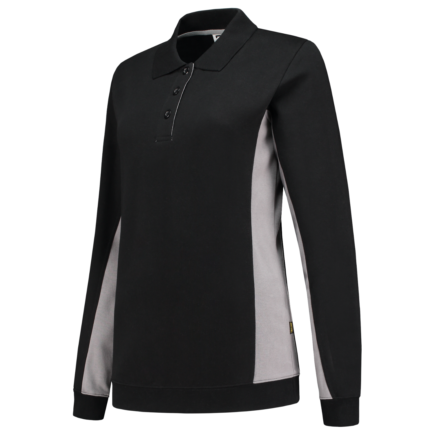 Tricorp Workwear Polosweaters 302002 zwart-grijs(blackgrey)