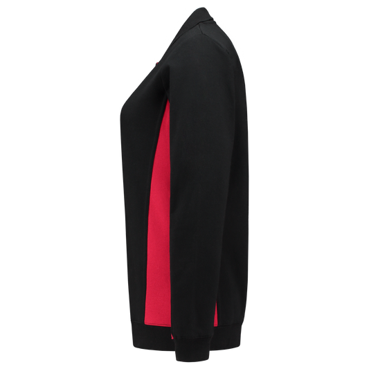 Tricorp Workwear Polosweaters 302002 zwart-rood(blackred)