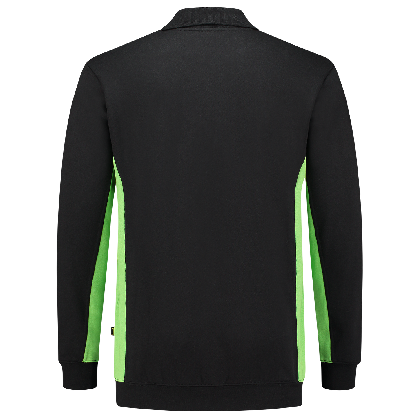 Tricorp Workwear Polosweaters 302003 zwart-limoen(blacklime)