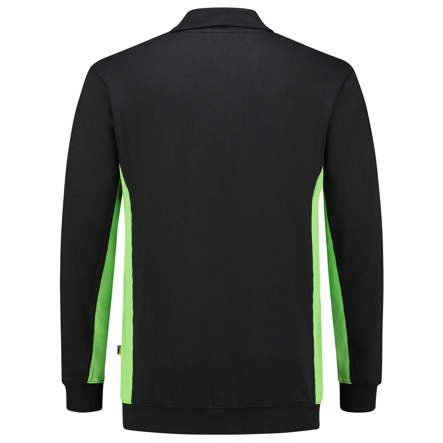 Tricorp Workwear Polosweaters 302003 zwart-limoen(blacklime)