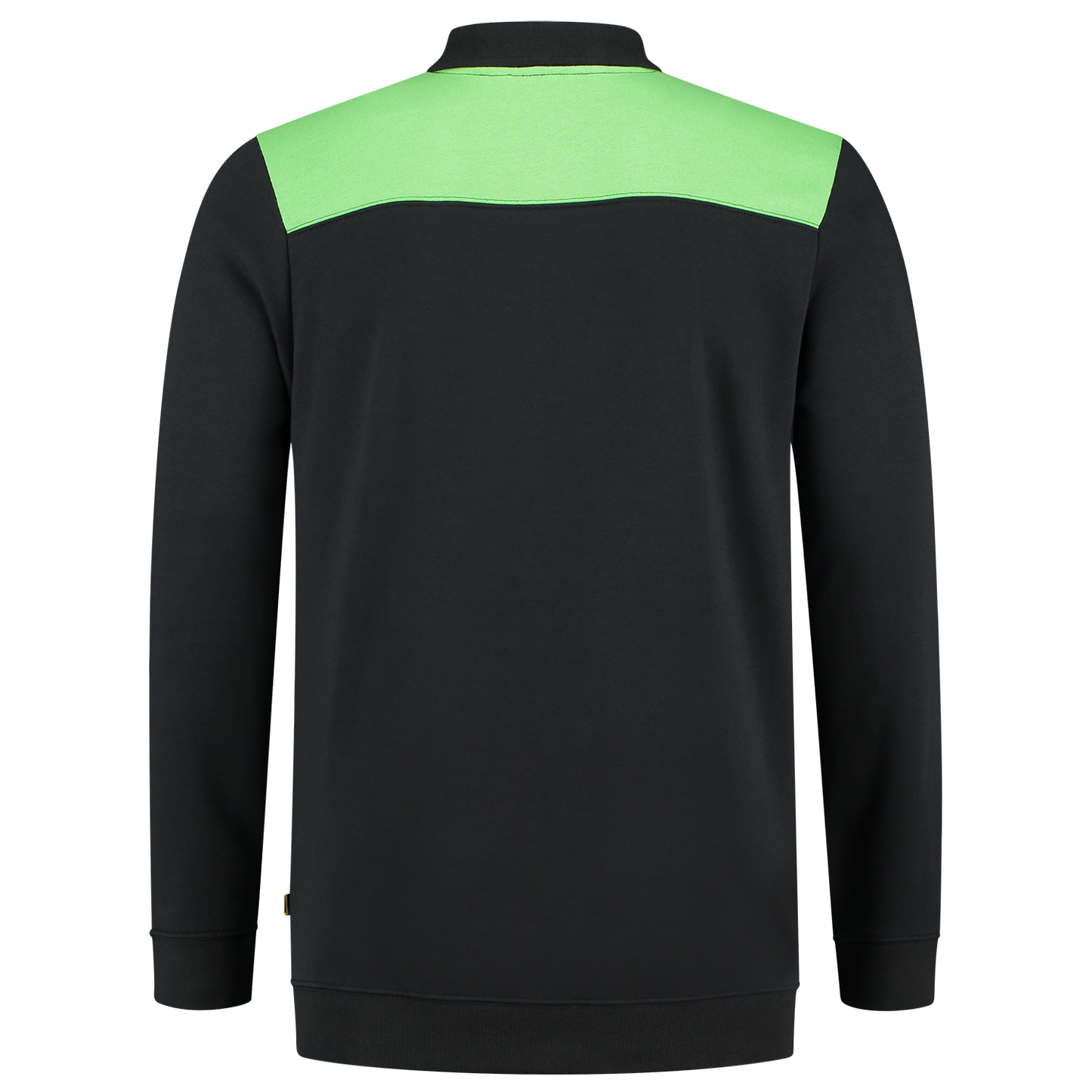 Tricorp Workwear Polosweaters 302004 zwart-limoen(blacklime)