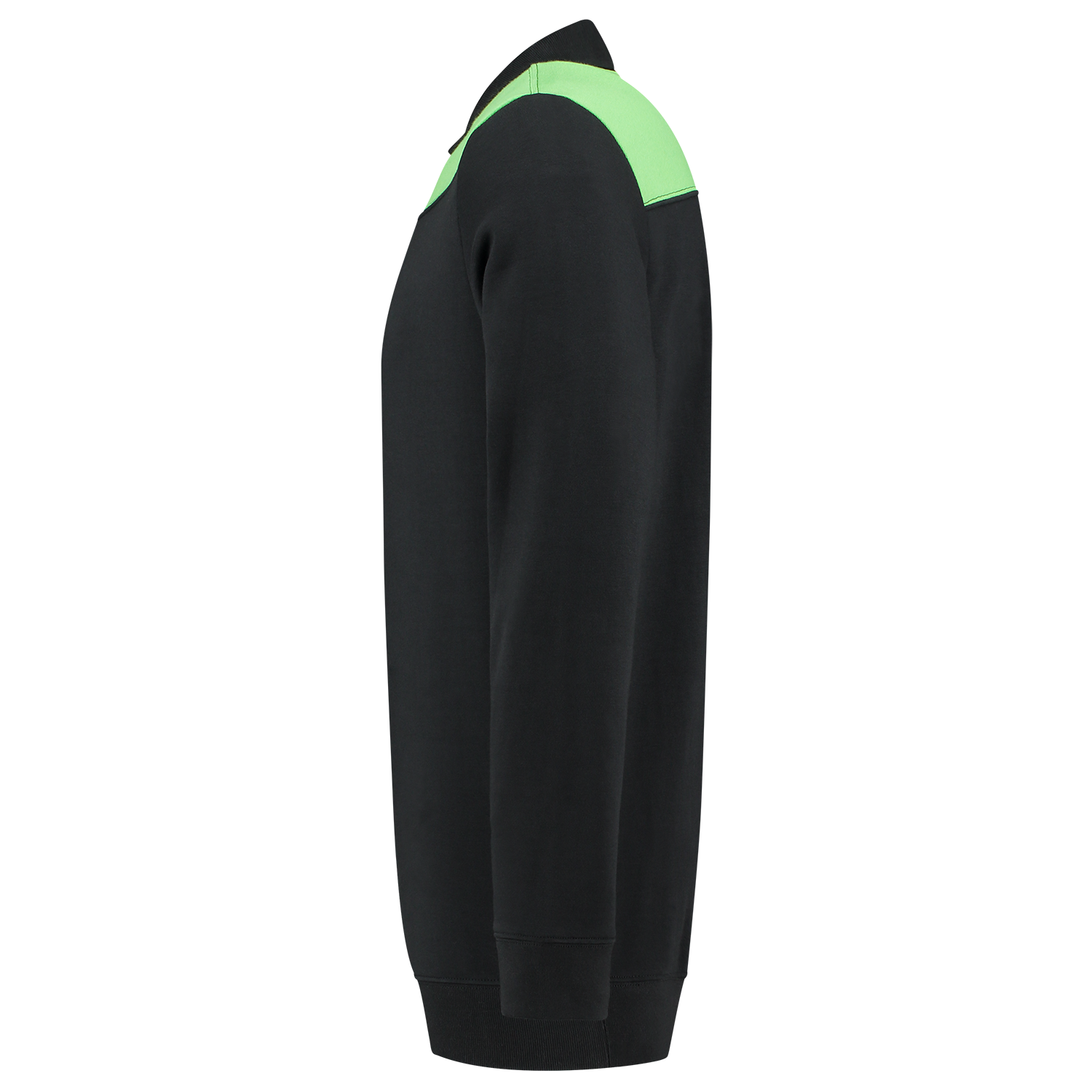 Tricorp Workwear Polosweaters 302004 zwart-limoen(blacklime)