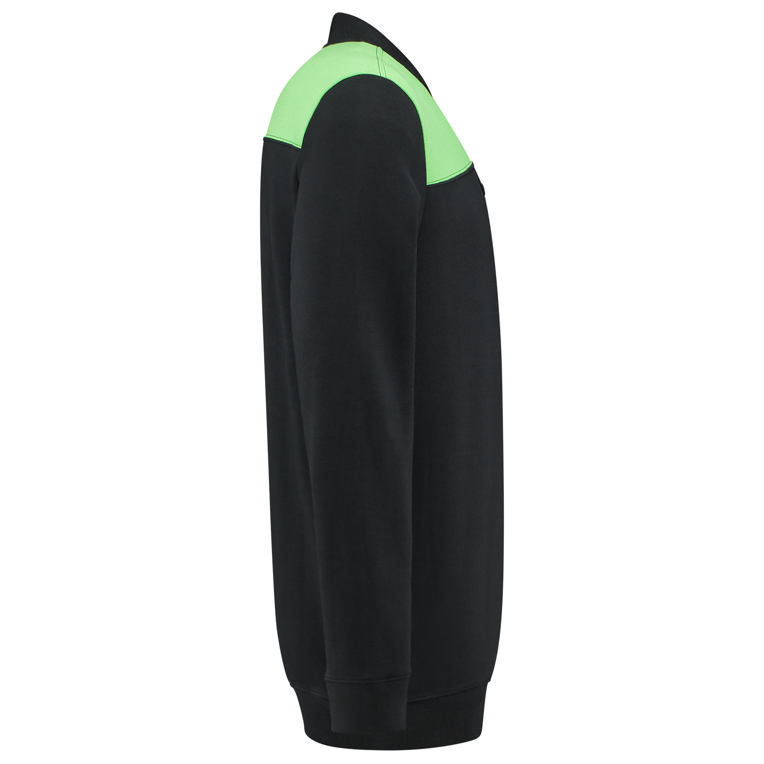 Tricorp Workwear Polosweaters 302004 zwart-limoen(blacklime)