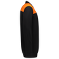 Tricorp Workwear Polosweaters 302004 zwart-oranje(blackorange)