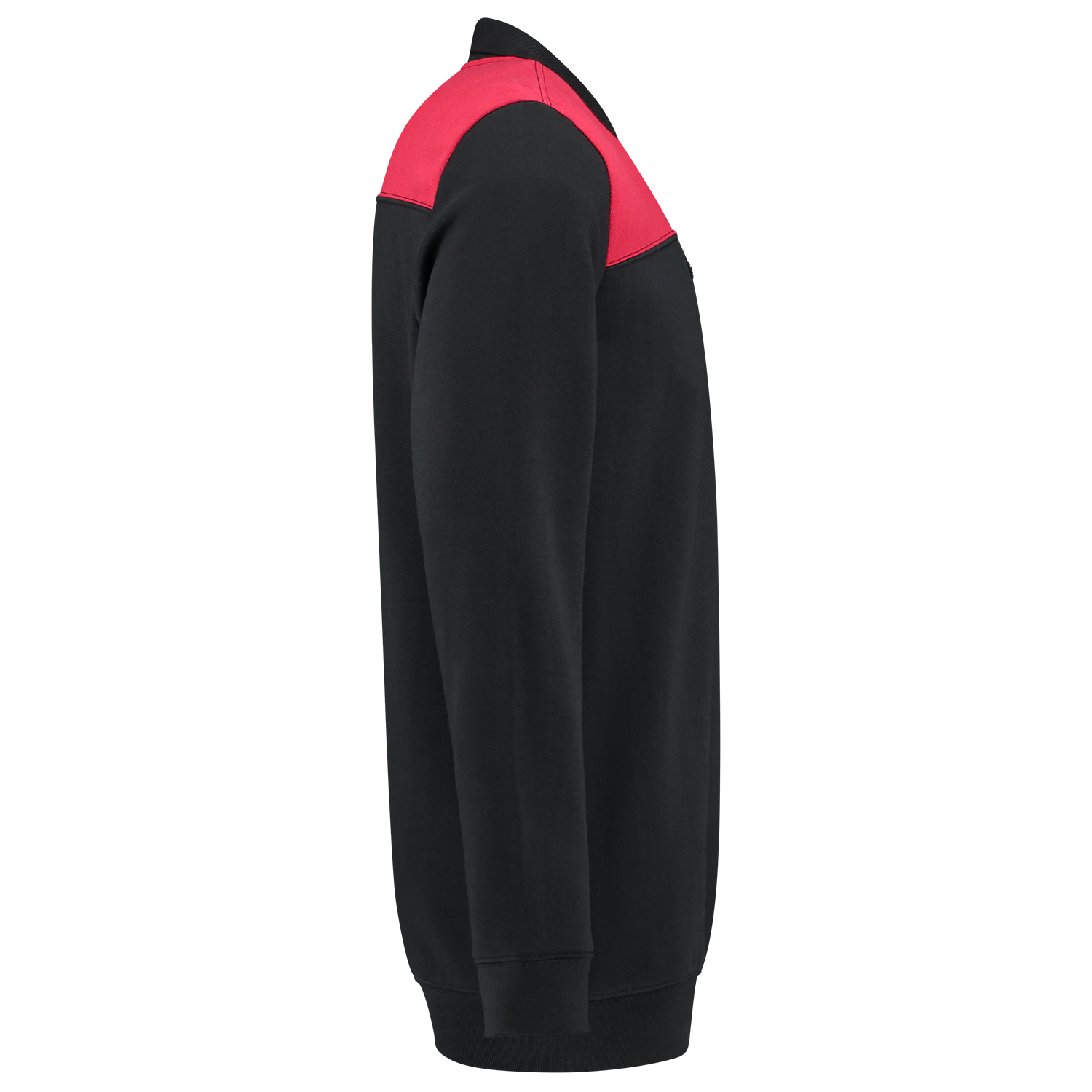 Tricorp Workwear Polosweaters 302004 zwart-rood(blackred)