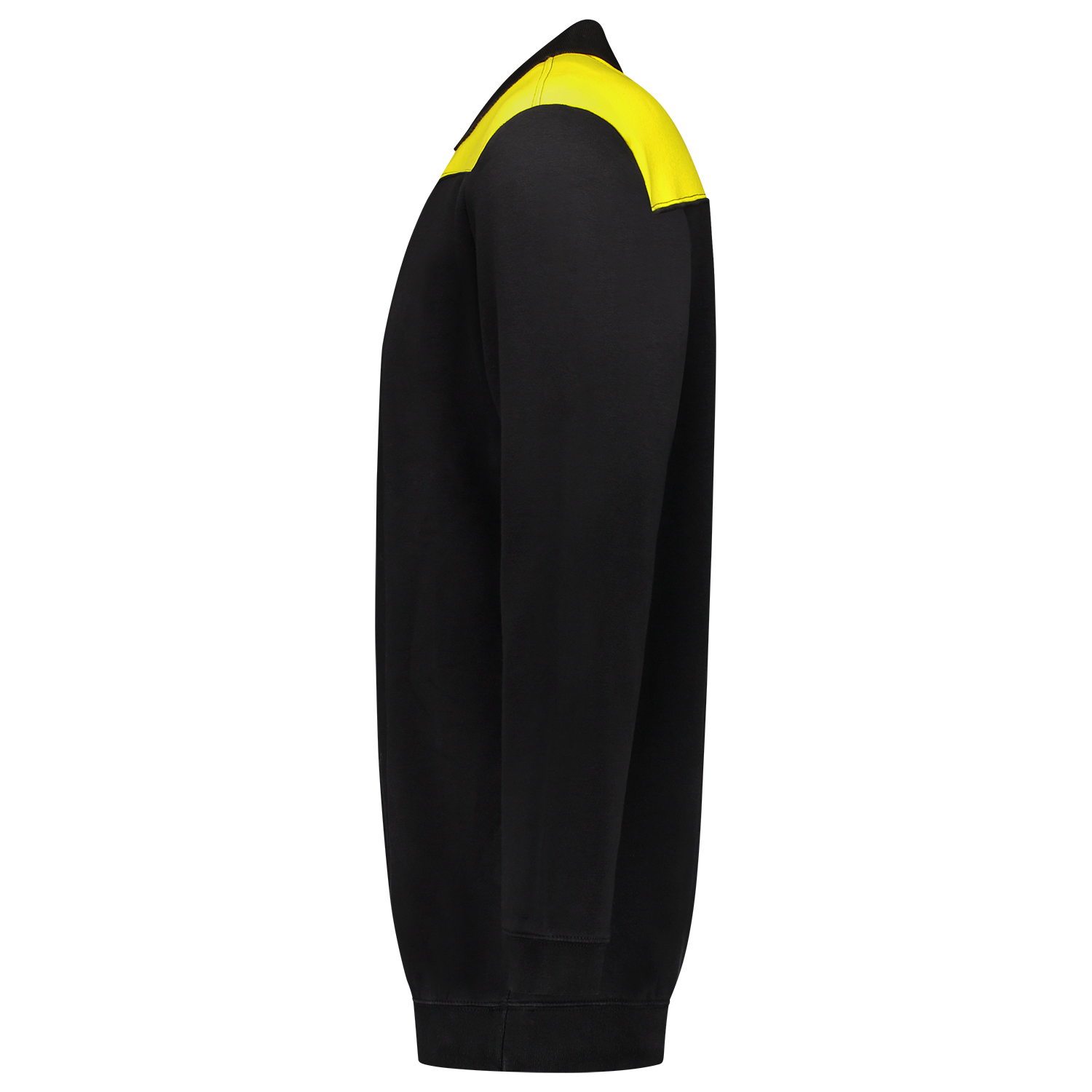 Tricorp Workwear Polosweaters 302004 zwart-geel(blackyellow)