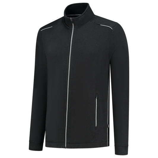 Tricorp Accent Sweatvest 302702 bicolor unisex zwart-grijs(blackgrey)