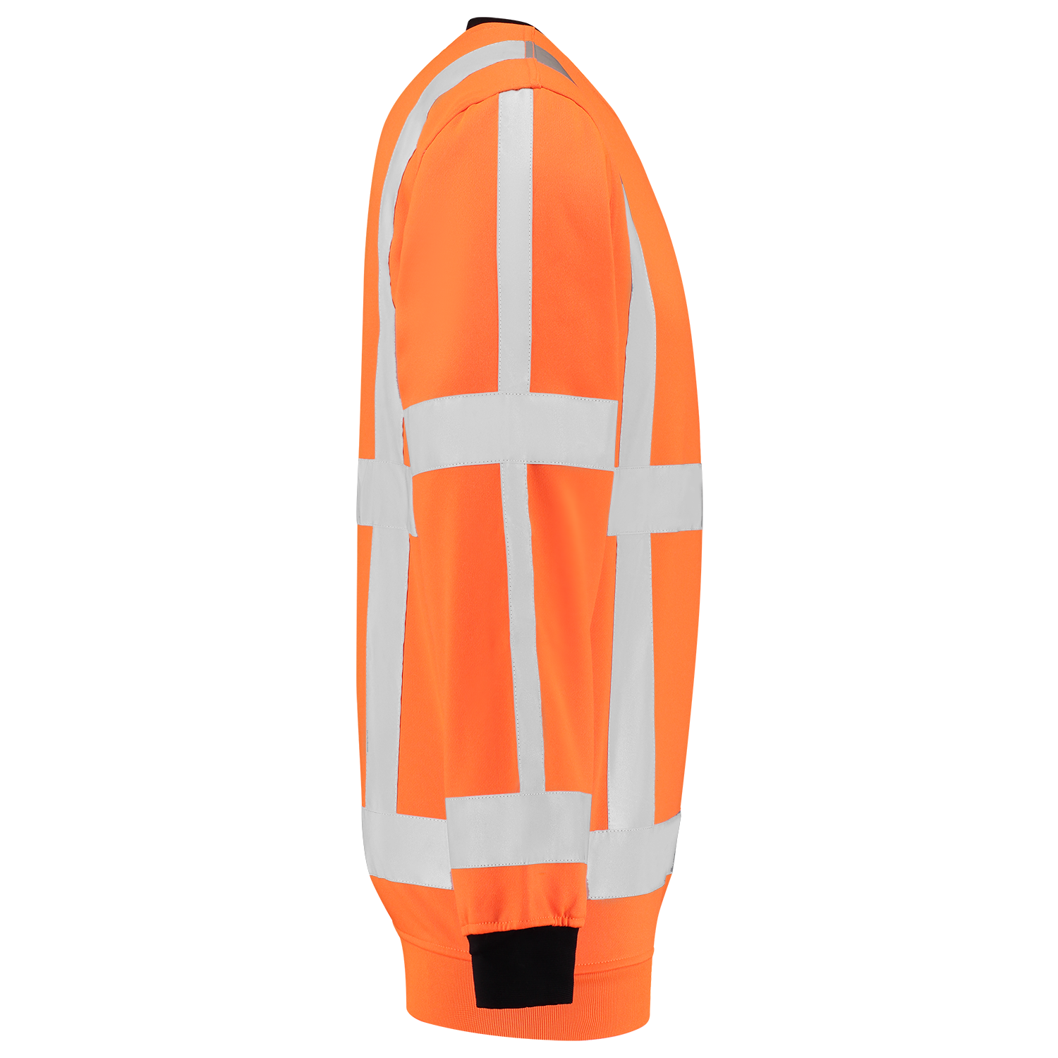 Tricorp Safety Polosweaters 303001-TS-RWS HiVis fluo oranje-zwart(fluororange)