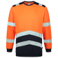 Tricorp Safety Polosweaters 303004 HiVis fluo oranje-inktblauw(fluororangeink)