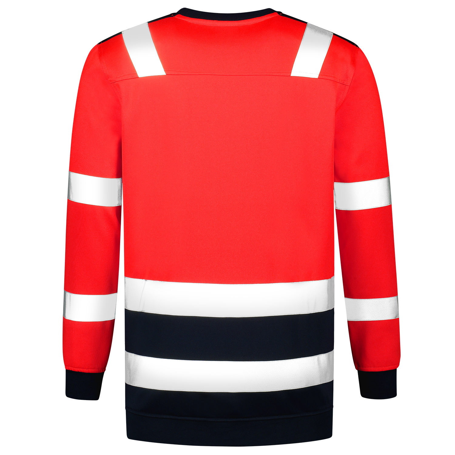 Tricorp Safety Polosweaters 303004 HiVis fluo rood-inktblauw(fluorredink)