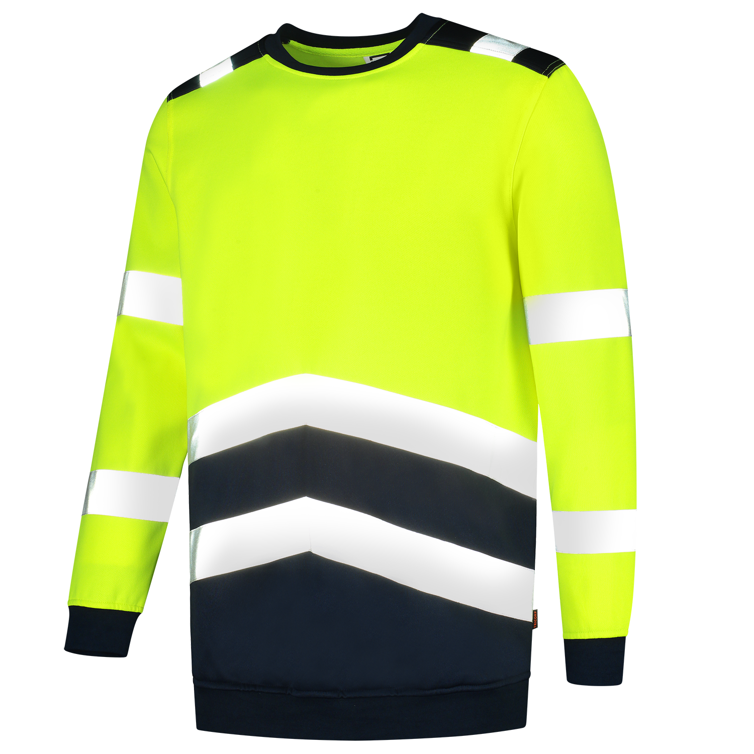 Tricorp Safety Polosweaters 303004 HiVis fluo geel-inktblauw(fluoryellowink)
