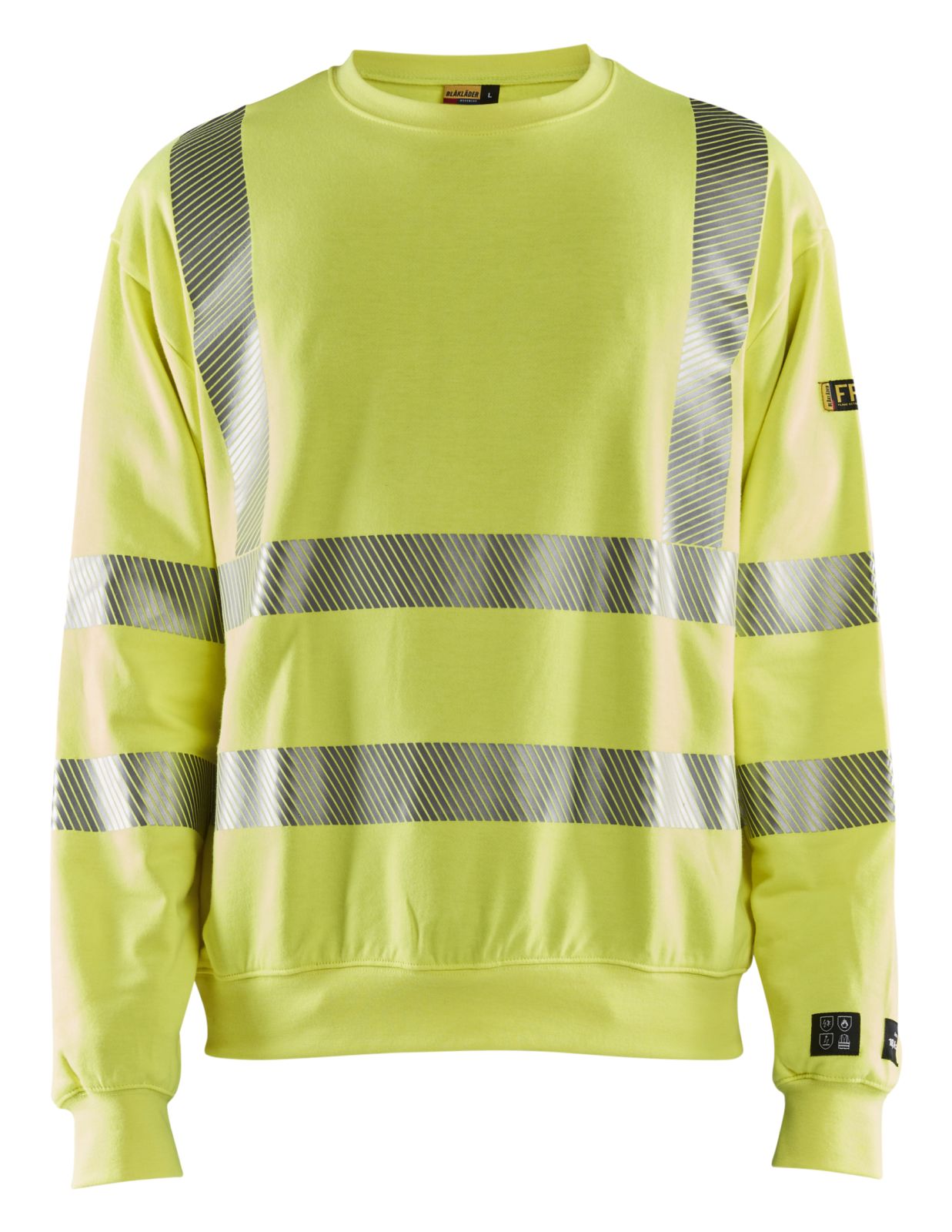 Blaklader Polosweaters 30871762 Multinorm fluo-geel(3300)
