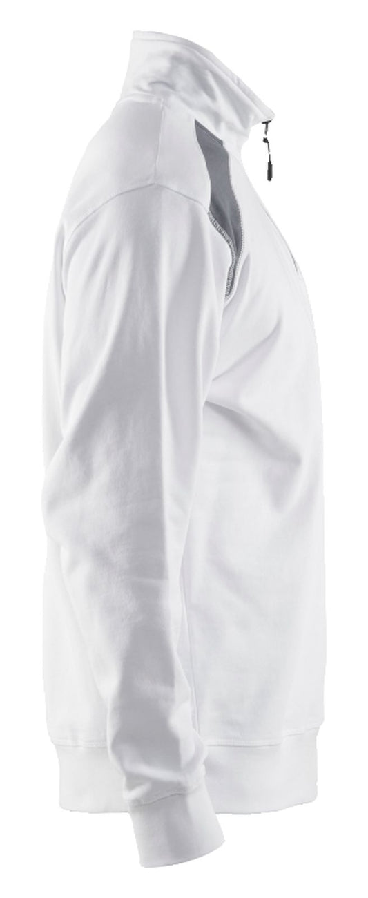 Blaklader Polosweaters 33531158 wit-grijs(1094)