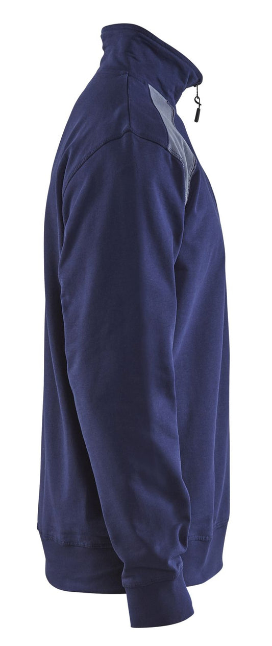 Blaklader Polosweaters 33531158 marineblauw-grijs(8994)
