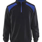 Blaklader Polosweaters 33531158 zwart-korenblauw(9985)