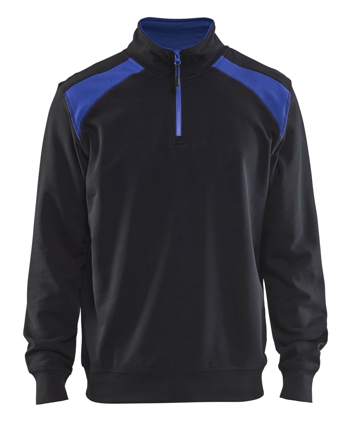Blaklader Polosweaters 33531158 zwart-korenblauw(9985)