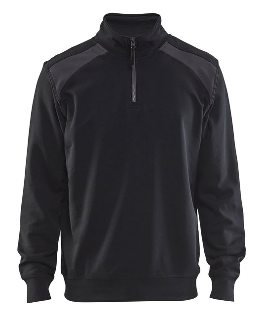 Blaklader Polosweaters 33531158 zwart-grijs(9998)
