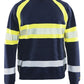 Blaklader Polosweaters 33591158 HiVis marineblauw-geel(8933)
