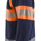 Blaklader Polosweaters 33591158 HiVis marineblauw-oranje(8953)