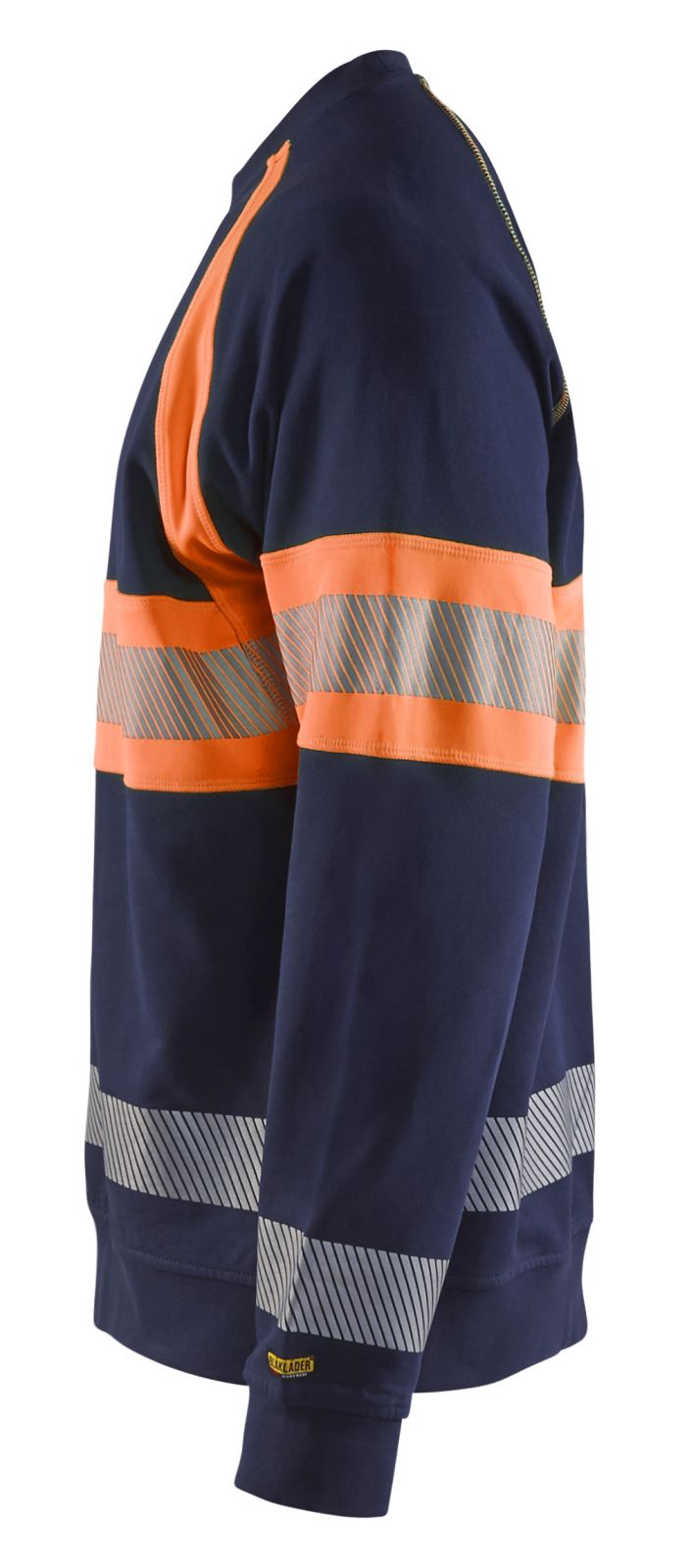 Blaklader Polosweaters 33591158 HiVis marineblauw-oranje(8953)