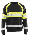 Blaklader Polosweaters 33591158 HiVis zwart-geel(9933)