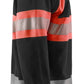 Blaklader Polosweaters 33591158 HiVis zwart-fluo rood(9955)