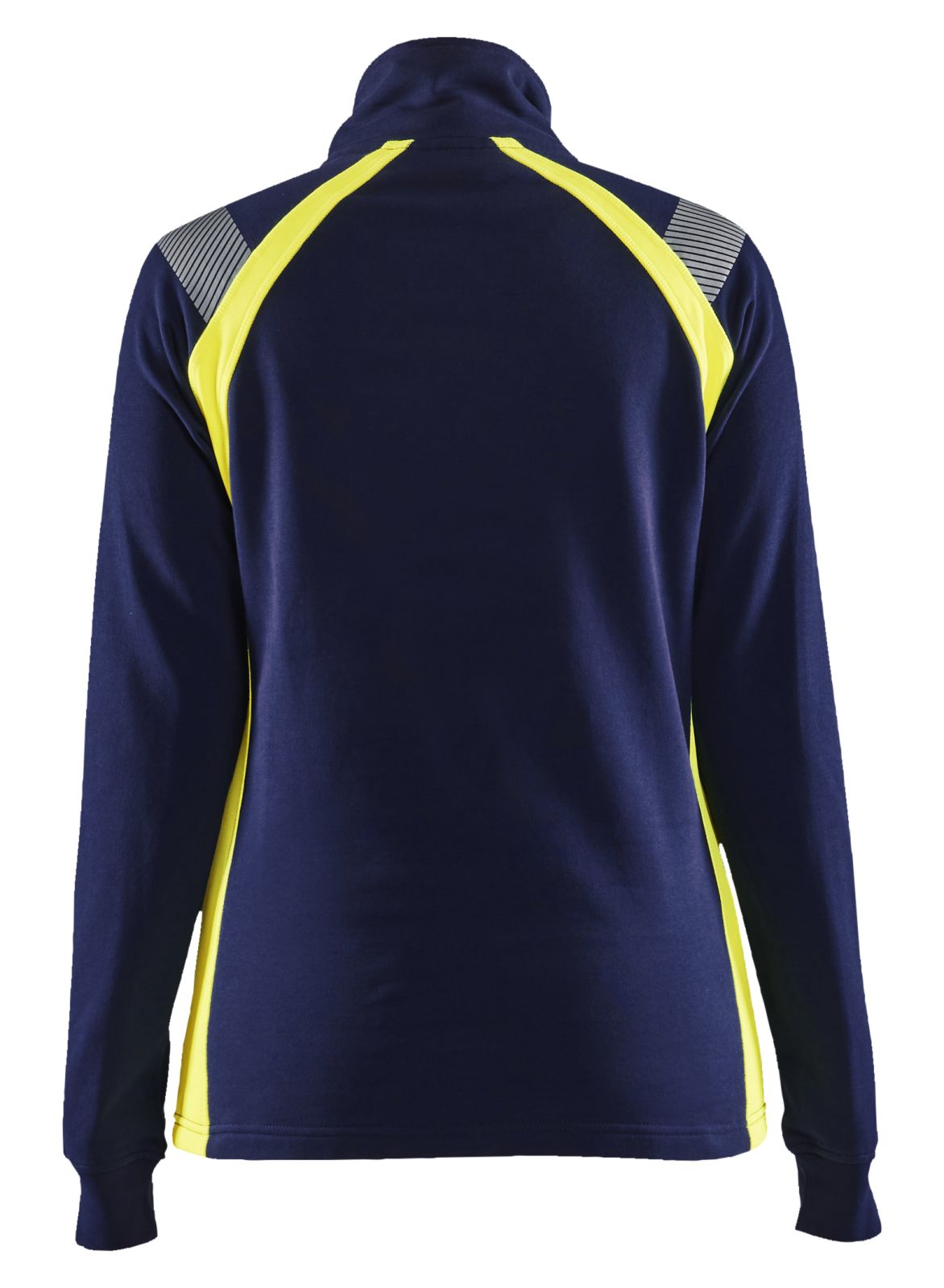 Blaklader Polosweaters 34031158 marineblauw-fluo geel(8933)