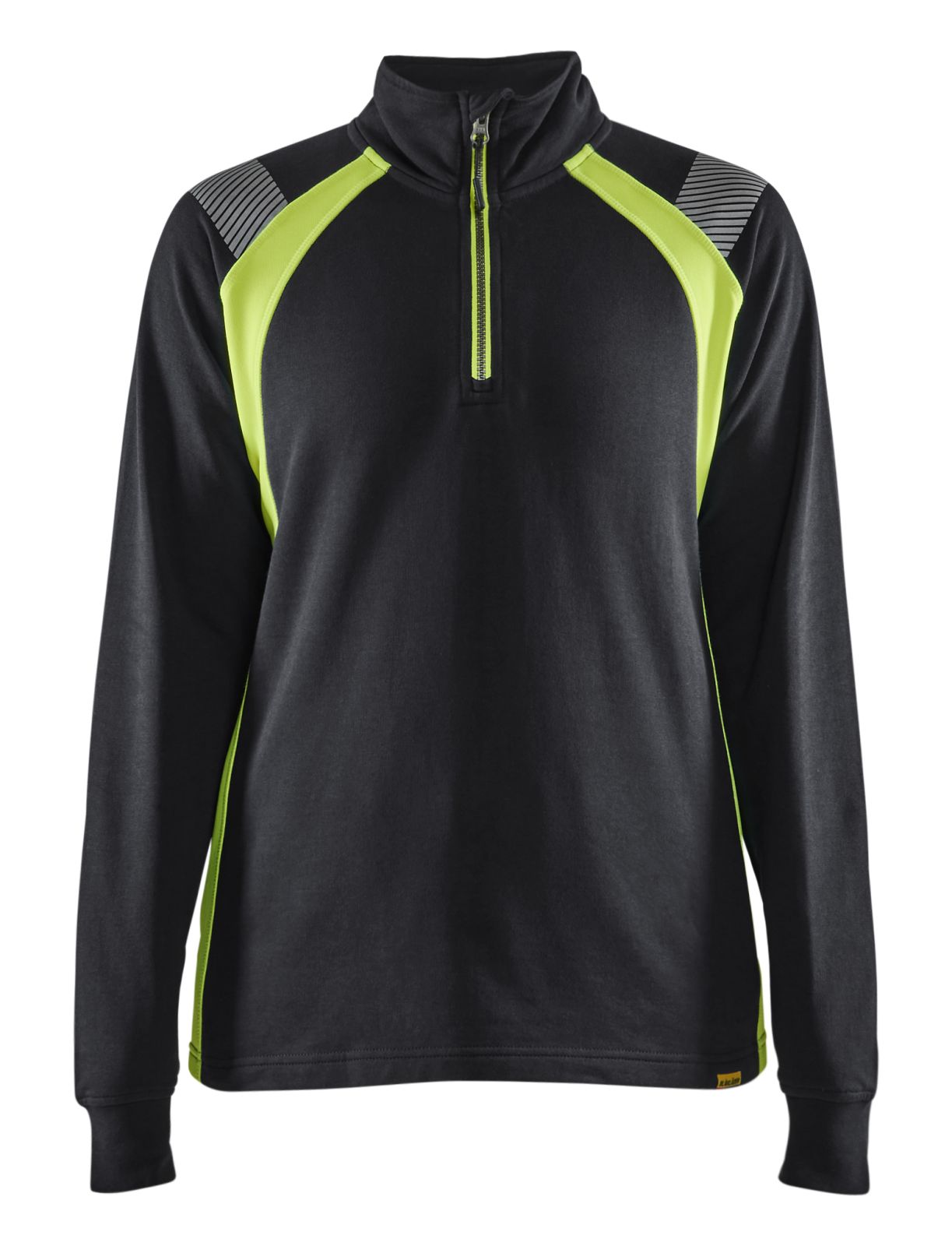 Blaklader Polosweaters 34031158 zwart-fluo geel(9933)