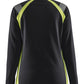 Blaklader Polosweaters 34031158 zwart-fluo geel(9933)