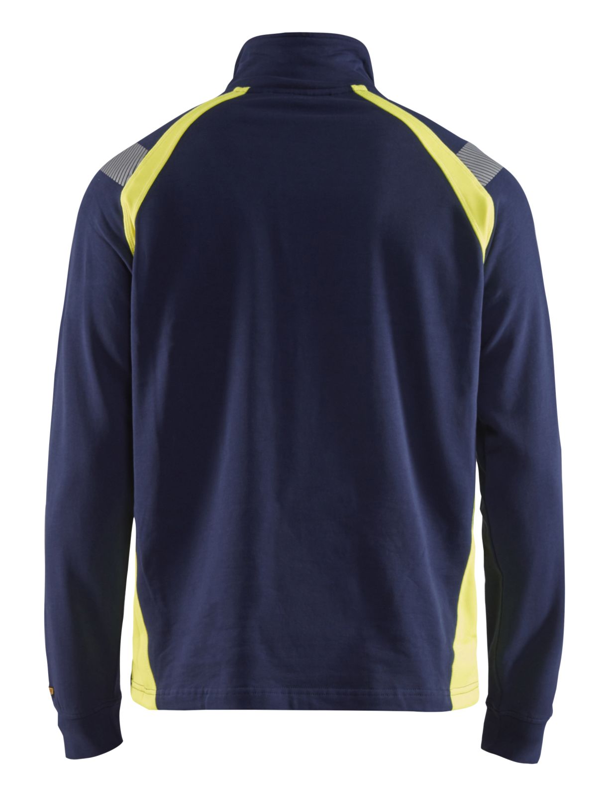 Blaklader Polosweaters 34321158 marineblauw-geel(8933)
