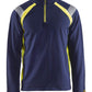 Blaklader Polosweaters 34321158 marineblauw-geel(8933)