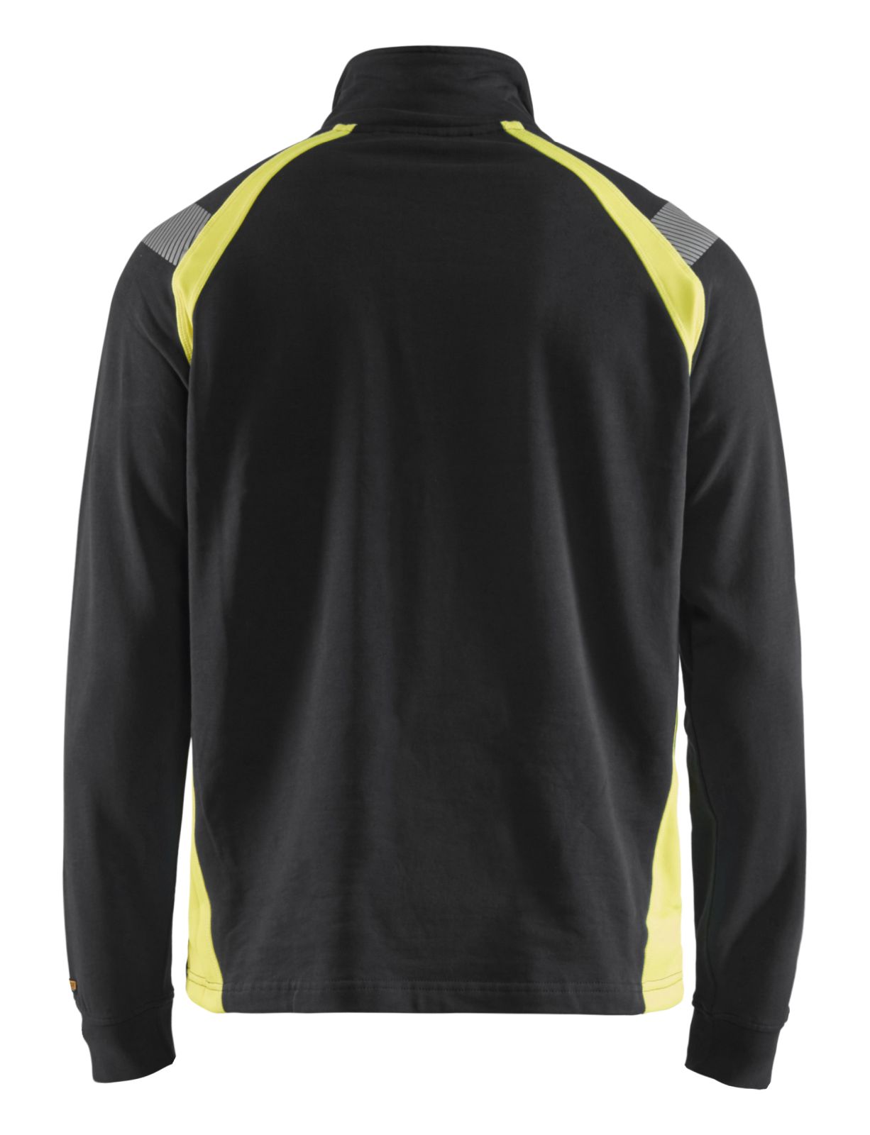 Blaklader Polosweaters 34321158 zwart-geel(9933)