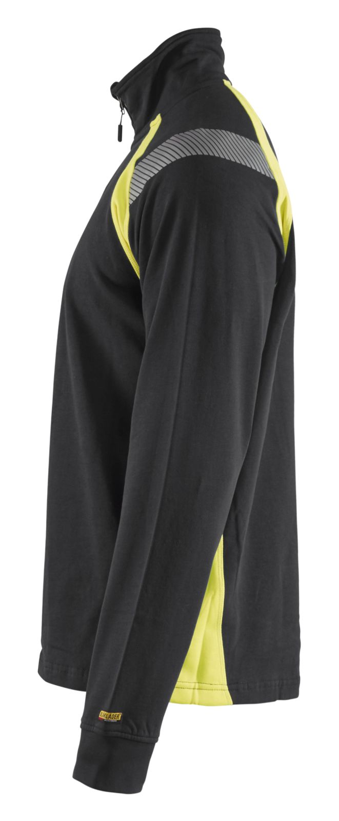 Blaklader Polosweaters 34321158 zwart-geel(9933)