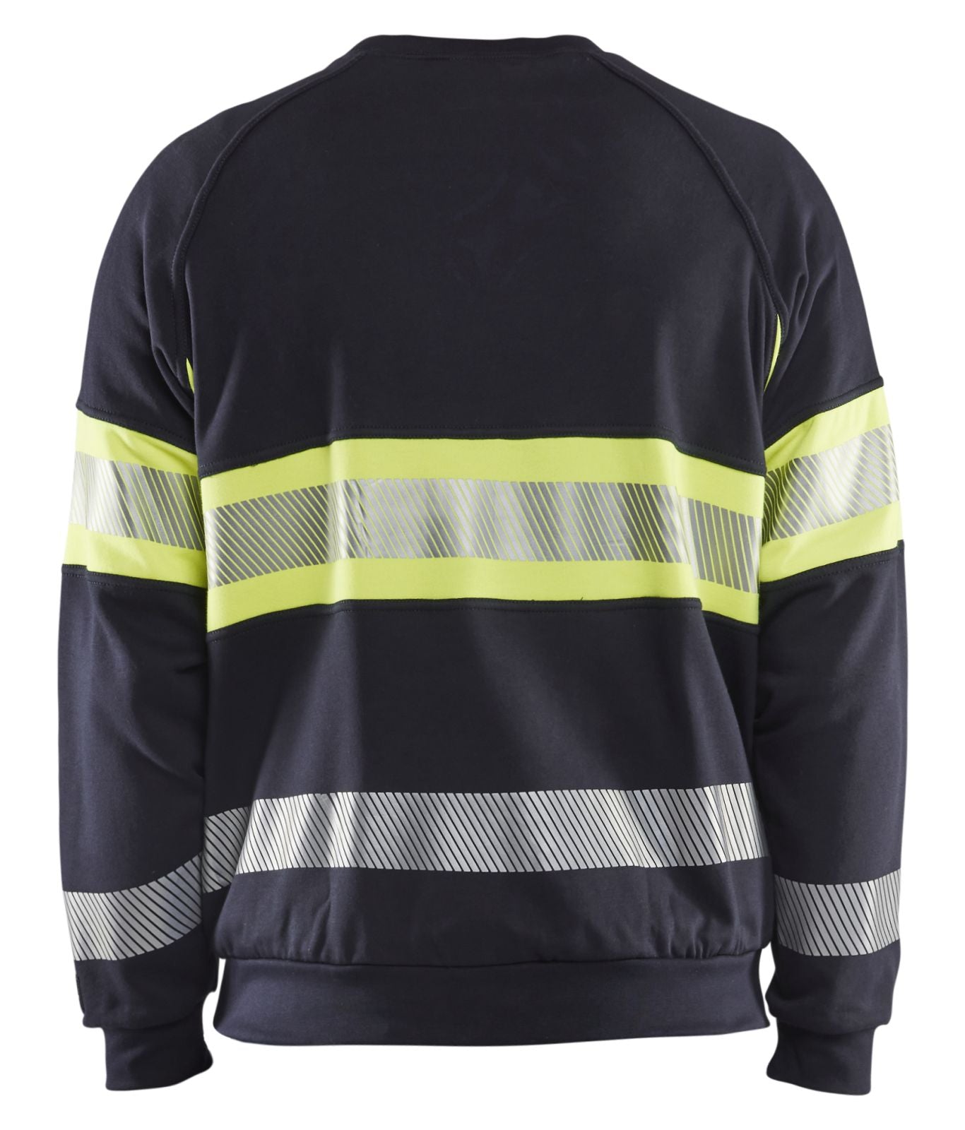 Blaklader Polosweaters 34591762 Multinorm marineblauw-fluo geel(8933)