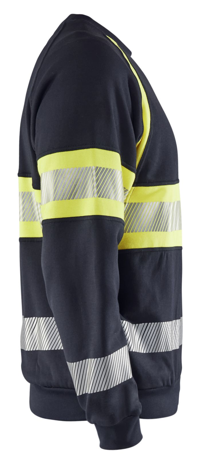 Blaklader Polosweaters 34591762 Multinorm marineblauw-fluo geel(8933)