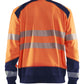Blaklader Polosweaters 35412528 HiVis fluo oranje-marineblauw(5389)
